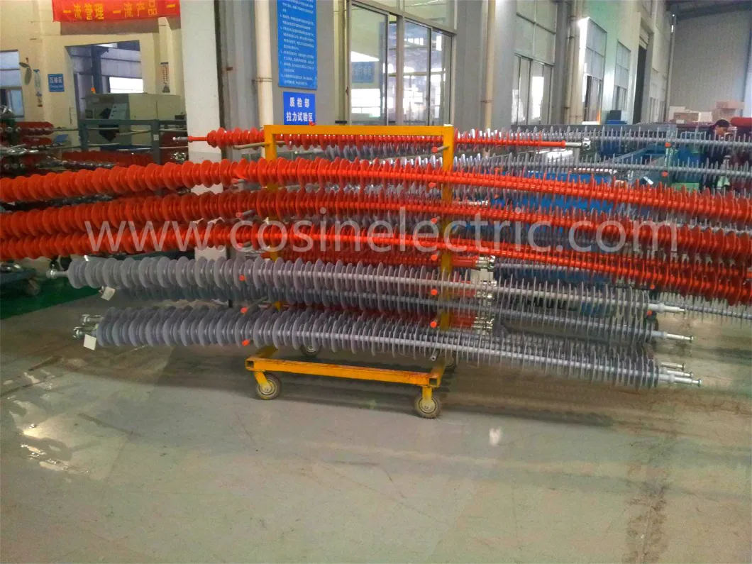 25kv Composite Post Insulator for Railway Power Line Transmission